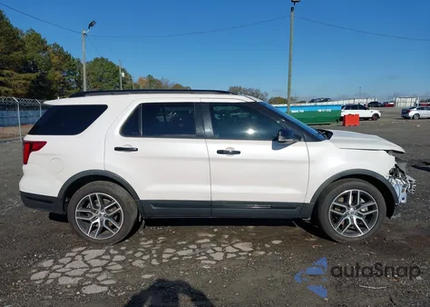 2019 Ford Explorer Sport z USA, uszkodzony, nr VIN 1FM5K8GT5KGA97264